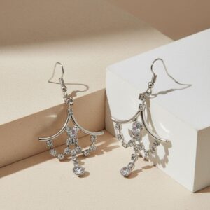 Silver Chandelier Earrings
