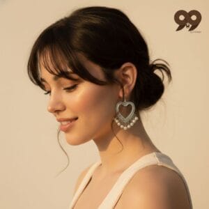 Gilded Sun-Mandala Meenakari Jhumkas