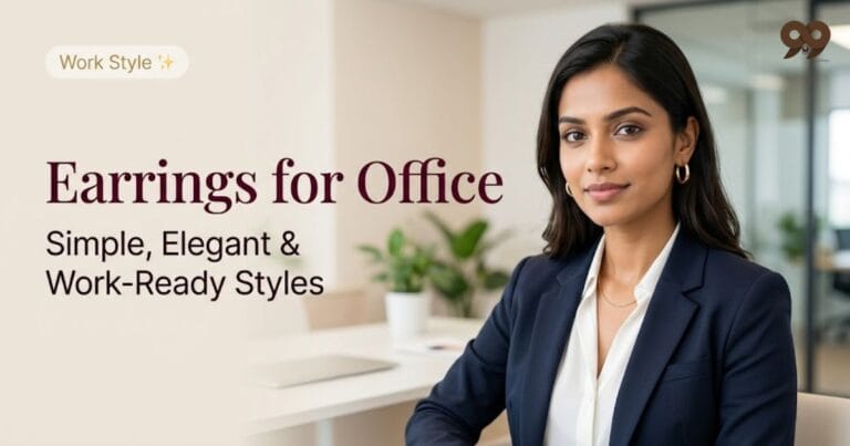 Read more about the article Earrings for Office: Lightweight & Stylish Picks for Every Workday