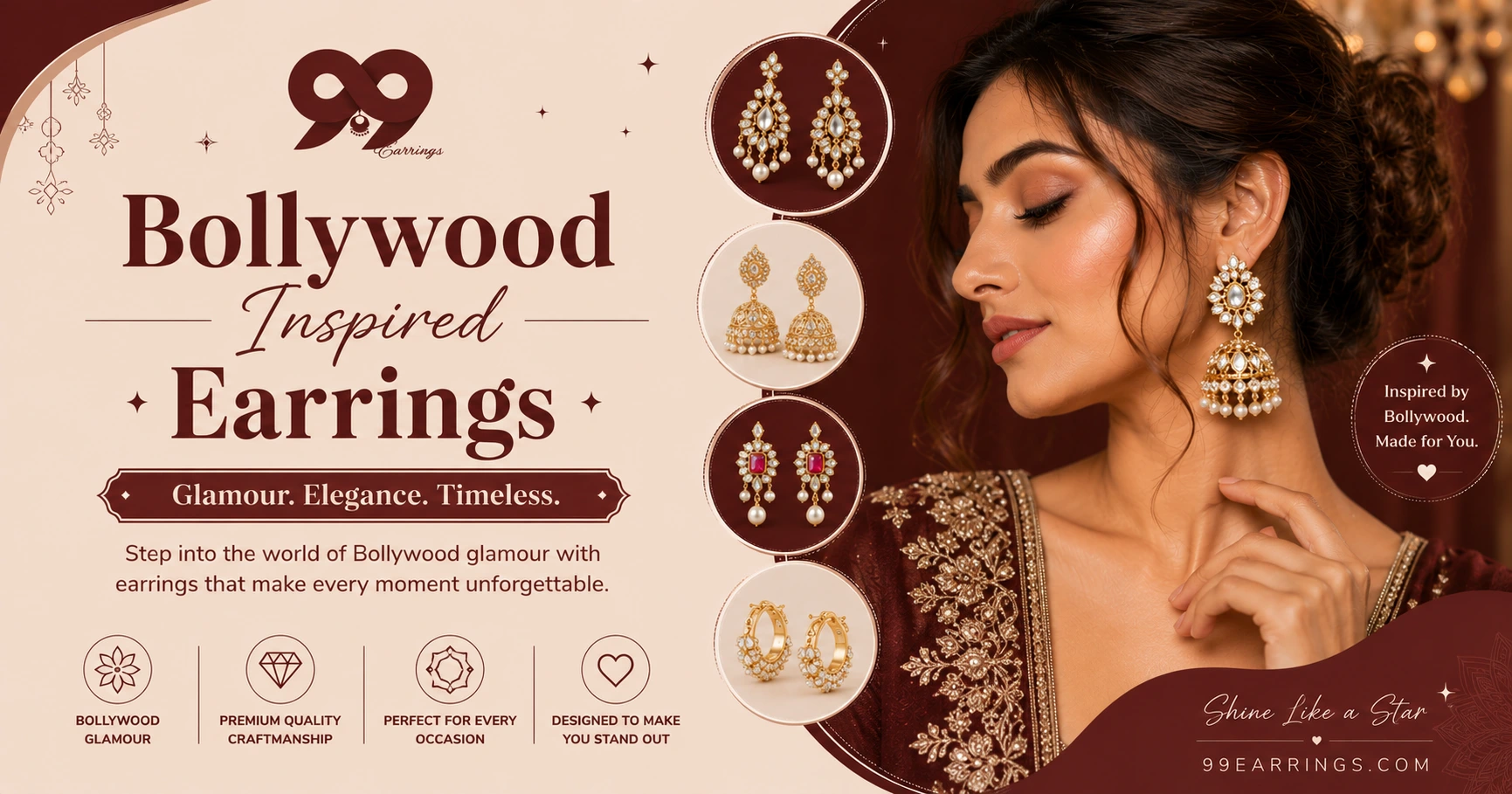Bollywood Inspired Earrings