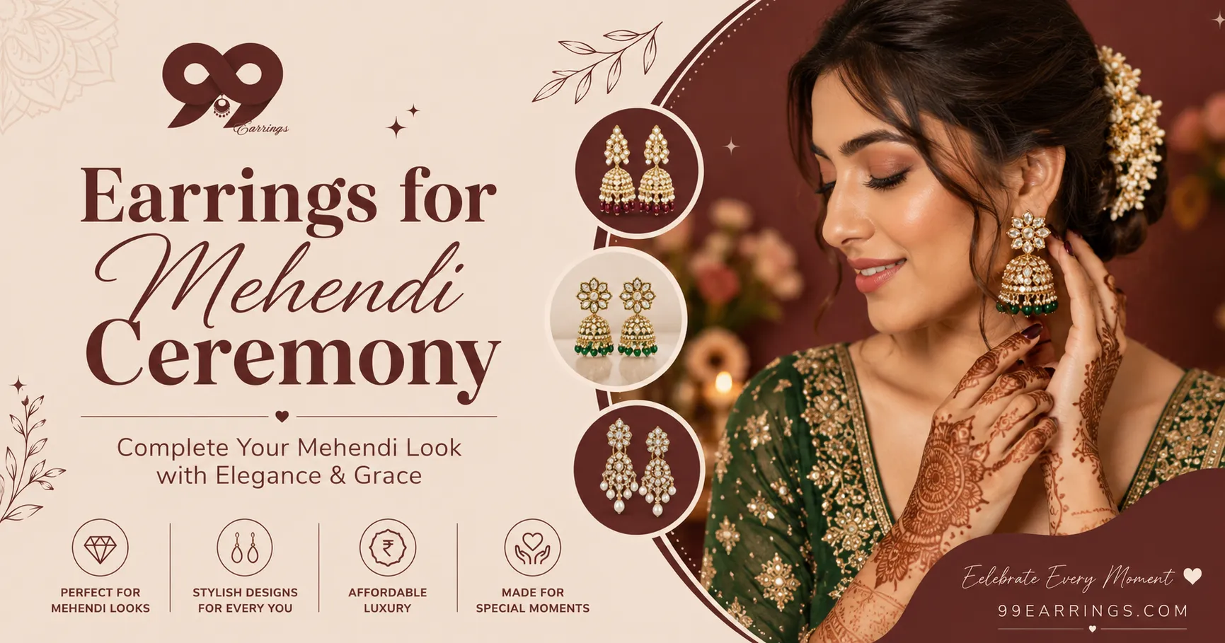 You are currently viewing Earrings for Mehendi Ceremony: Your Complete Style Guide